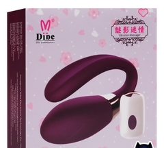 Vibrador Casal Wireless 7 Vibrações Recarregável D