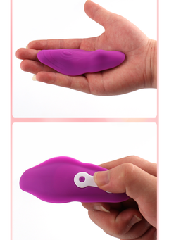 Massageador para calcinha 12 Vibrações Recarregável Cod. BC1016 - comprar online