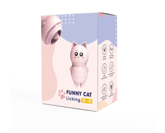 Vibrador Formato Gatinho com Língua Cod. XK 1011