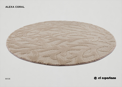 Tapete Alexa "Coral" Circular - loja online