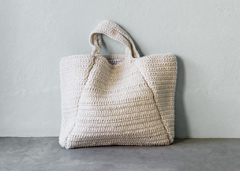 Bolsa "Wool Bag" cor Cru