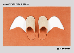 Pantufas "Arquitectura para el Cuerpo" - El Espartano