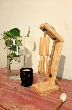 Velador Rustico de Mesa