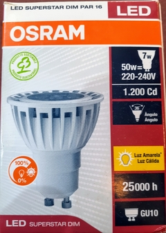 DICROICA DIMERIZABLE LED 220 V GU10 - comprar online