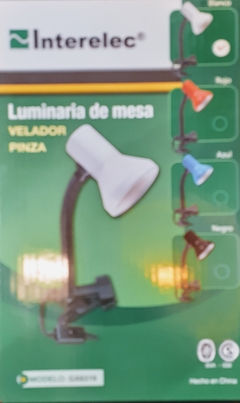 LAMPARA DE ESCRITORIO PINZAS FLEXIBLE