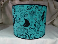 PANTALLA TELA ESTAMPADO VERDE AMERICANO