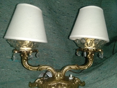 LAMPARA DE MESA ESTILO FRANCES