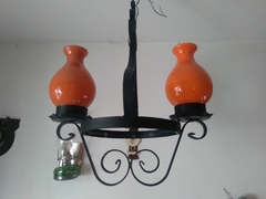 LAMPARA COLGANTE EN HIERRO - ElectroFarcyEF