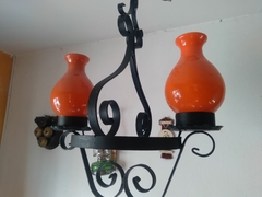 LAMPARA COLGANTE EN HIERRO - tienda online