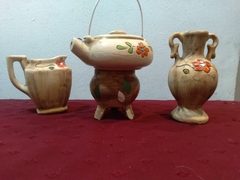 ADORNOS EN CERAMICA juego de 4 - comprar online