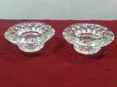 PORTAVELAS EN CRISTAL MACIZO x2 en internet