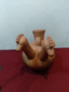ANFORA TIPO JARRA DE ARCILLA CHILENA - comprar online