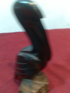 FIGURA PAJARO EN MADERA TALLADO en internet