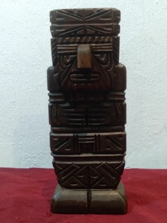 TOTEM EN MADERA TALLADA - tienda online