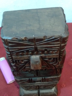 TOTEM EN MADERA TALLADA - ElectroFarcyEF