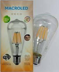 LAMPARA LED FILAMENTO PERA DIMEABLE
