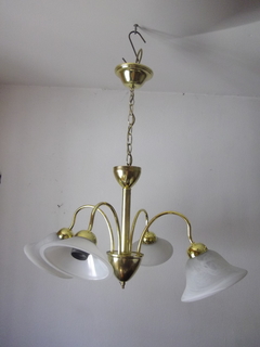 ARAÑA COLGANTE BRONCE BRILLANTE - comprar online