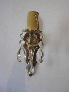 APLIQUE EN MADERA Y BRONCE MACIZO CON CAIRELES en internet