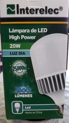 Lampara de Led High Power 20w Luz dia en internet
