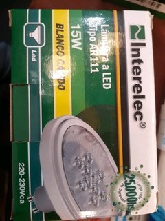 AR111 15 WATT ALUMINIO LEDS