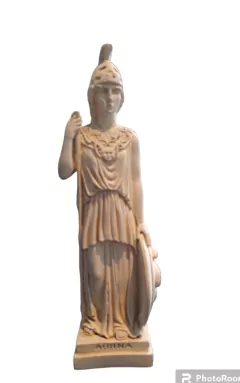 ADORNO EN YESO ATENEA