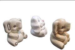 ADORNOS ELEFANTES / PERRO EN CERAMICA en internet