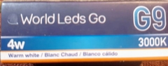 LAMPARA G9 LED - comprar online