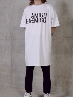 REMERA VESTIDO con estampa