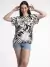 Blusa M/Corta Estampada Poplin Rayon T: S/L (BS000089) en internet