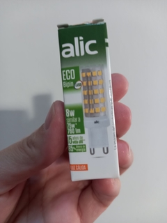 G9 LED CÁLIDO 8W ALIC