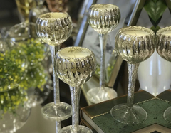 PORTAVELA ANTIQUE ROSE