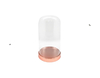 PORTAVELA CAMPANA CON BASE DE COBRE - comprar online