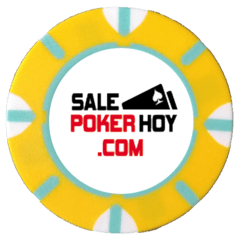Ficha Poker Tricolor - Amarillo y Blanco 14 Gr