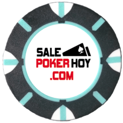 Ficha Poker Tricolor - Negra y Blanco 14 Gr