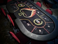 Mesa de Poker "PLATINUM STANDARD" - salepokerhoy