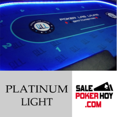 Mesa de Poker "PLATINUM LIHGT"
