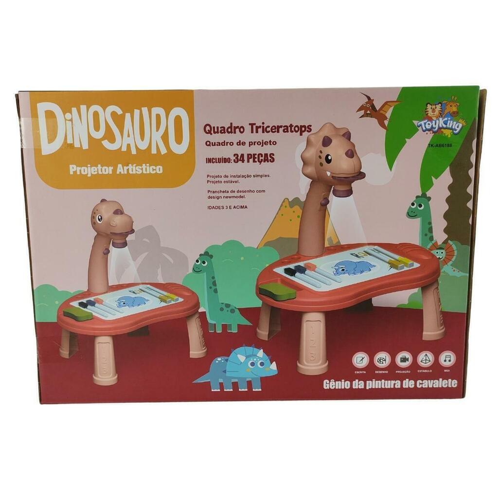 Mesa Mesinha Projetor De Desenho Pintura Infantil Jogo