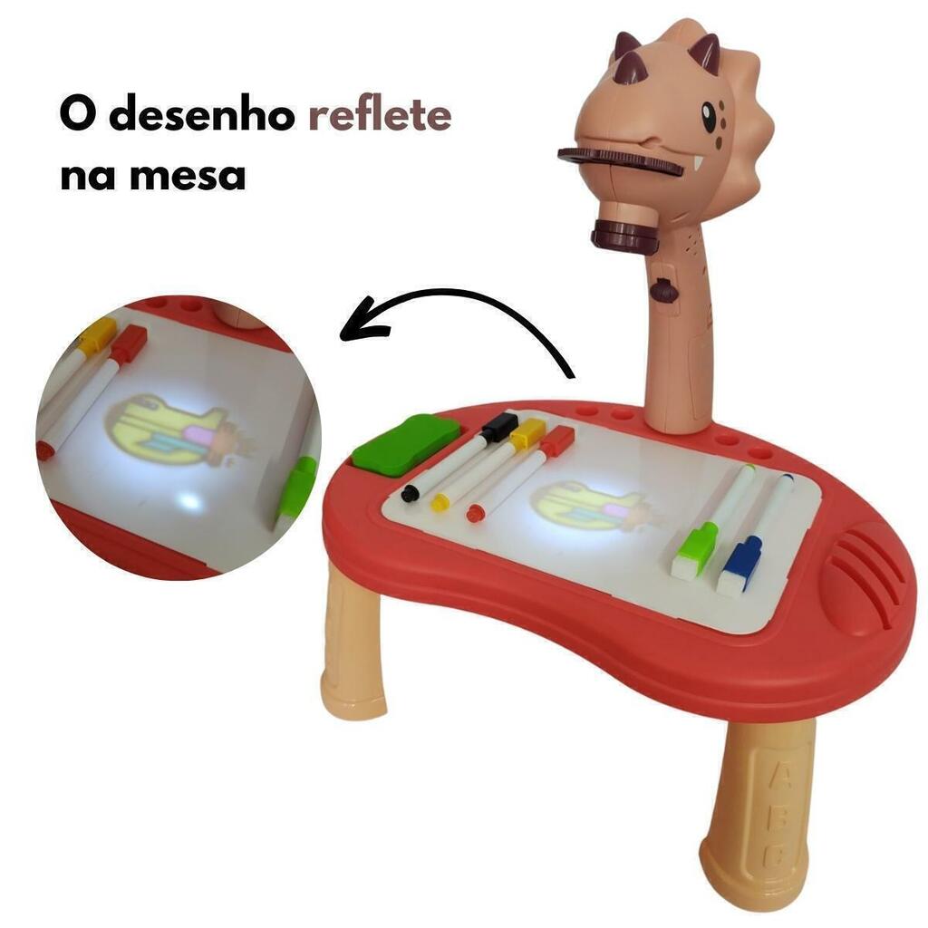 Mesa de Projeção de Desenho - Dinossauro