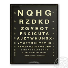 Cuadro Oftalmólogo Vintage - comprar online