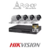 Kit de Seguridad Hikvision 4 Camaras 1080p FULLHD