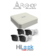 Kit Vigilancia DVR 4 Canales +4 Cámaras Análogas Bullet 1 MP + Cables Hilook By Hikvision