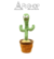 Cactus Bailarin Con Luces Led (Graba mensajes y repite lo que decis)