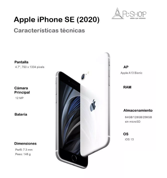 Celular Apple Iphone SE (2da generación)
