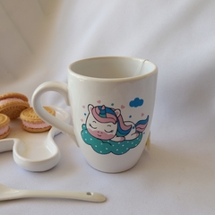 Tazas Unicornio bebé 280 ml. x 2 unidades