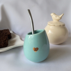 Mates Bombé Corazón + bombillas x 2 unidades - comprar online