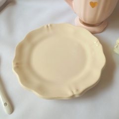 Plato Vintage rayado Antiguo (16 cm.) x 2 unidades