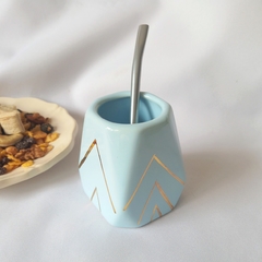 Mates Geo Celestes + bombillas x 2 unidades - comprar online