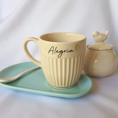 Tazas Vaniglia Alta 300 ml. x 2 unidades