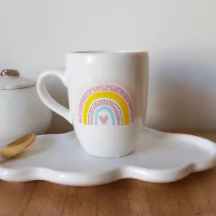 Tazas Arco Iris Colors (380 ml.) x 2 unidades