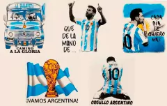 Pack x 20 unidades + 4 de regalo! Tazas Selección Mundial Qatar - comprar online
